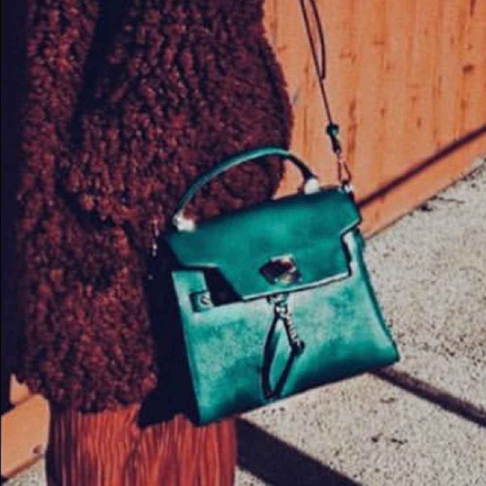 Green Crossbody shoulder bag